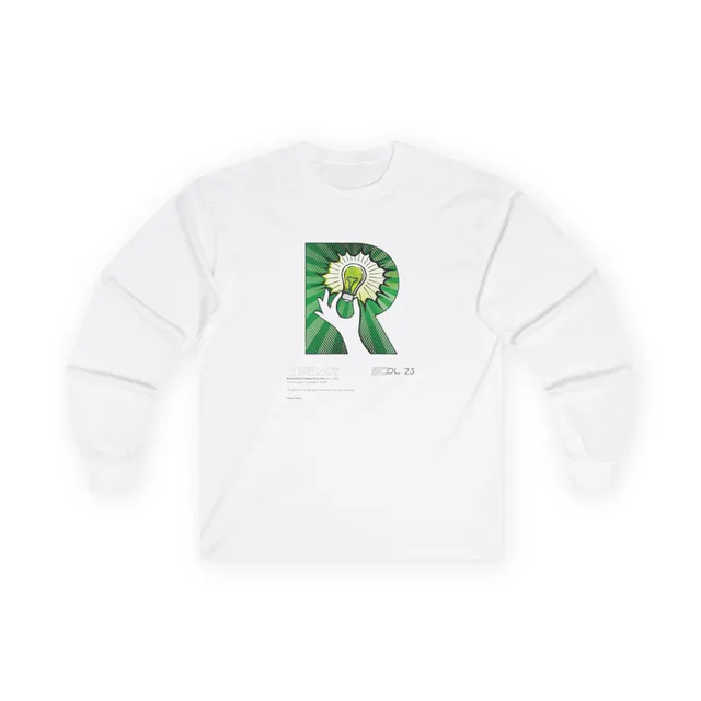 Pop Art “R” | BCDL 2023 “Abstract” | Ultra Cotton Long Sleeve Tee