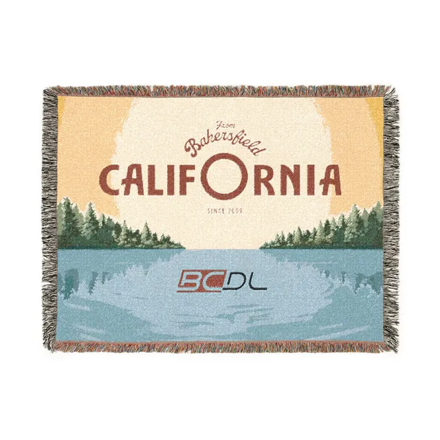 BCDL 2025 Butter themed Woven Blanket