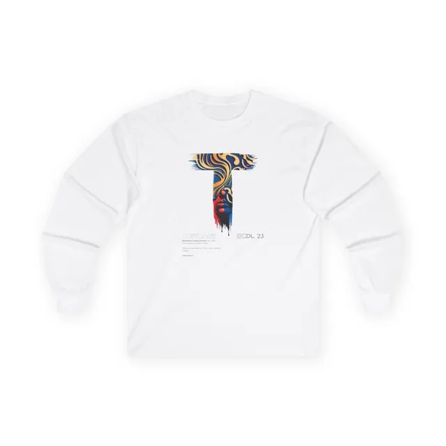 Brush Stroke “T” | BCDL 2023 “Abstract” | Ultra Cotton Long Sleeve Tee