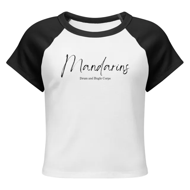 Women’s micro rib raglan baby tee