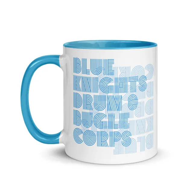 BK Spiral Painted Mug