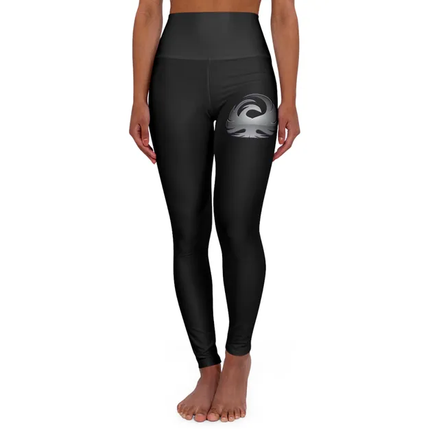 High Waisted Yoga Leggings (AOP)