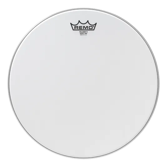 Remo 14" Falams II Smooth White Snare Side Marching Drum Head