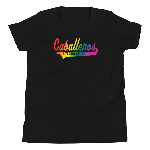 Rainbow Swish Youth Short Sleeve T-Shirt