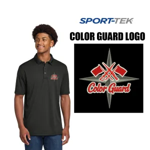North Star Drum & Bugle Corps Sport-Tek® Endeavor Polo, COLOR GUARD logo, Adult Unisex/Men’s Fit, #ST467