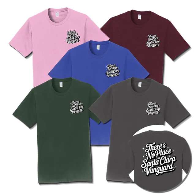 There's No Place Like Santa Clara Vanguard T-Shirt