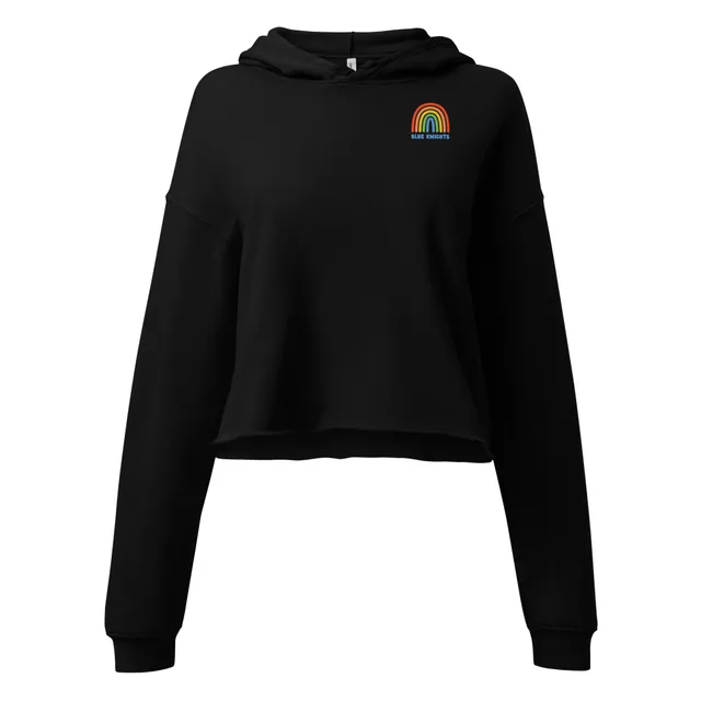 Rainbow Crop Hoodie