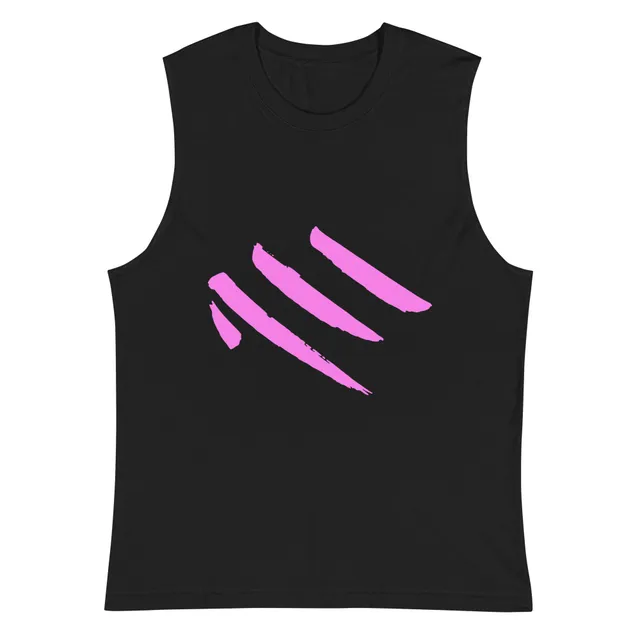 Muscle Shirt - Pink Logo - Corps