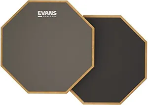 12" Evans RealFeel Double Sided Practice Pad