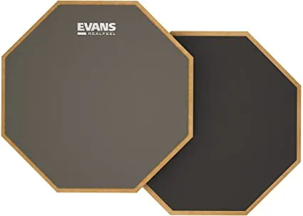 12" Evans RealFeel Double Sided Practice Pad