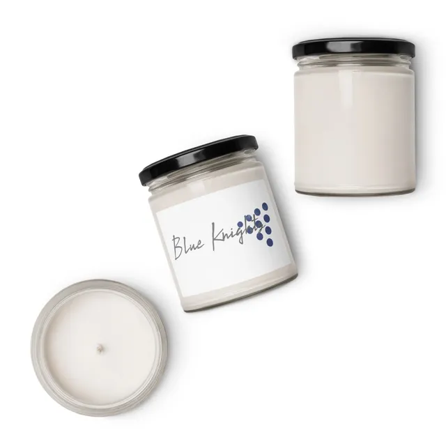 Scented soy candle