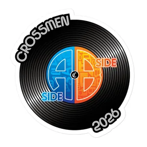 A Side/B Side Sticker
