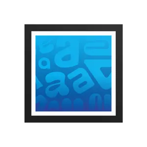 A Side album art in frame