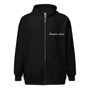 Unisex heavy blend zip hoodie - wordmark
