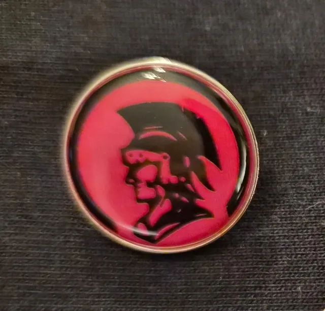 Spartan Head Collectors Pin
