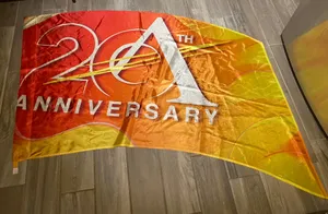 20th Anniversary show silk