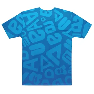 A-Side All-over Men’s cotton crew neck t-shirt