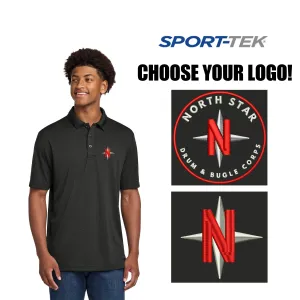 North Star Drum & Bugle Corps Sport-Tek® Endeavor Polo, Adult Unisex/Men’s Fit, #ST467