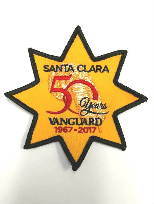 50th Anniversary Gold Star Patch