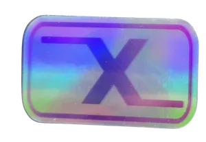 Holographic Sticker - Mandarins