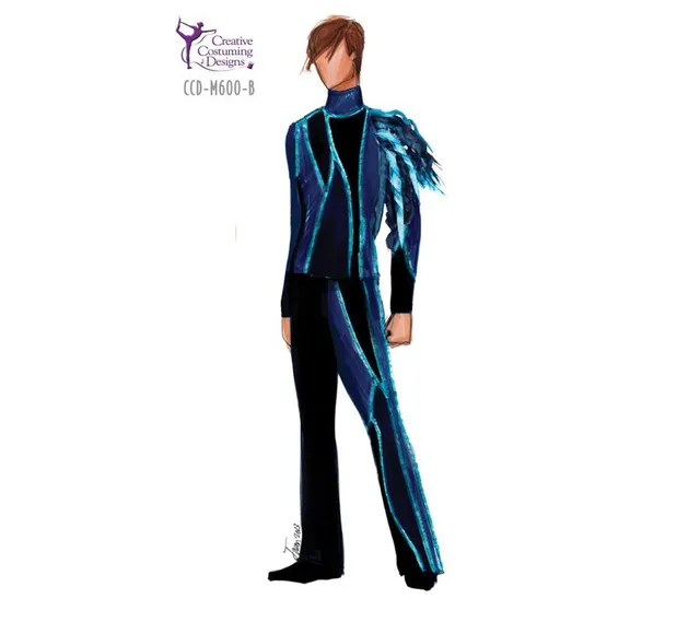Pre-Owned Creative Costuming & Designs Indoor Percussion Uniform