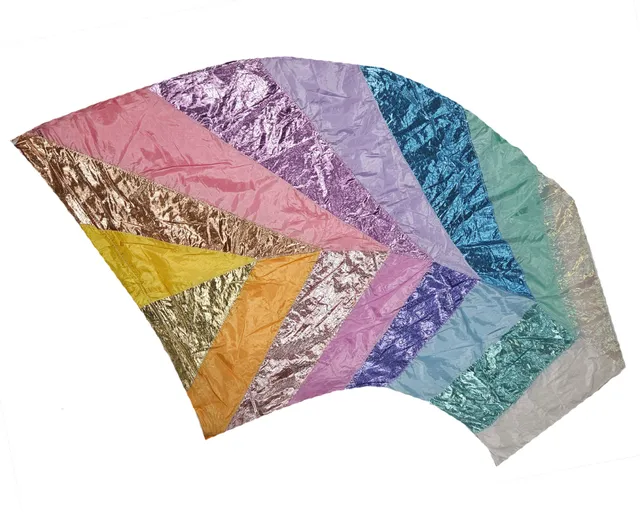 Oversize Colorful Swoosh Flag