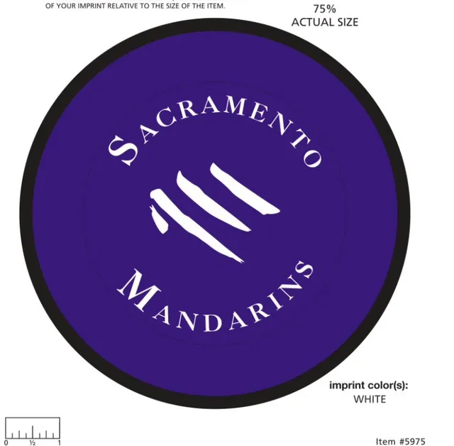 Foldable Frisbee - Mandarins