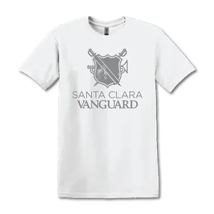 SCV Logo White  Shield T-Shirt