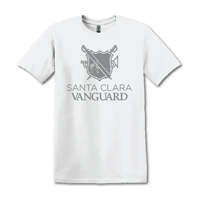 SCV Logo White  Shield T-Shirt