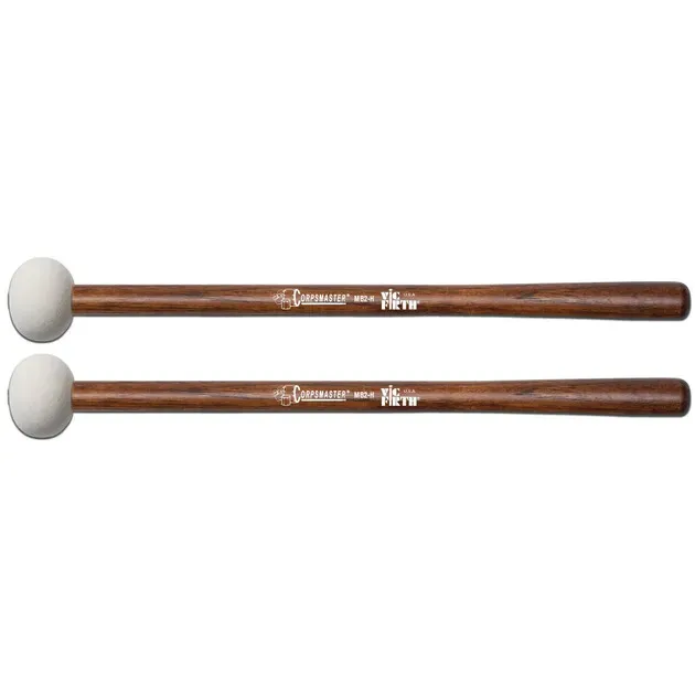 MB2H Marching Bass Drum Mallets - Medium Head, Hard