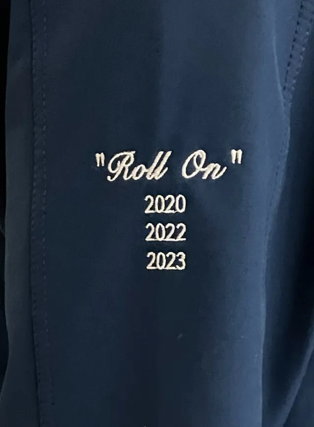 Add Year/Section Embroidery on Member Corps Jacket
