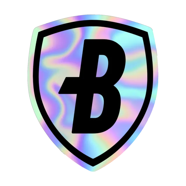 The Observer Effect Holographic Shield Sticker