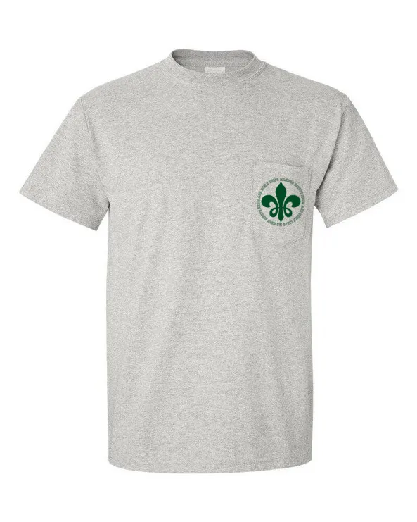 Circle Fleur Pocket Tee