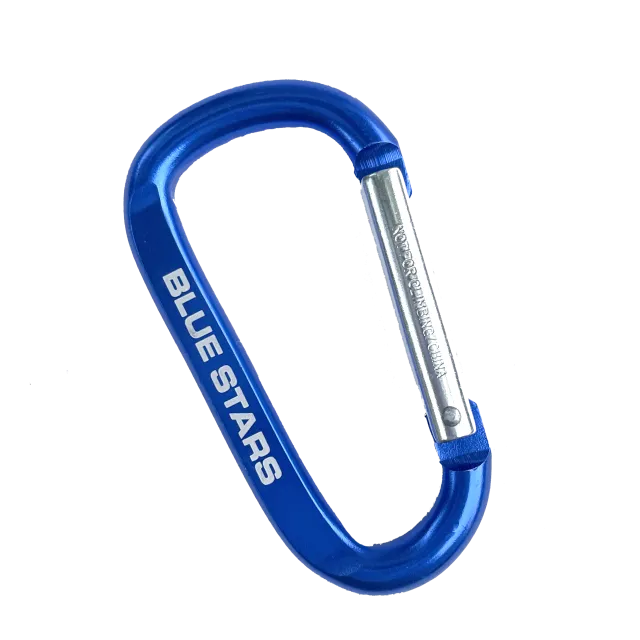 Blue Stars Carabiner