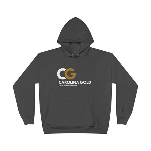 Carolina Gold EcoSmart Pullover Hoodie - Perfect for Drum Corps Lovers
