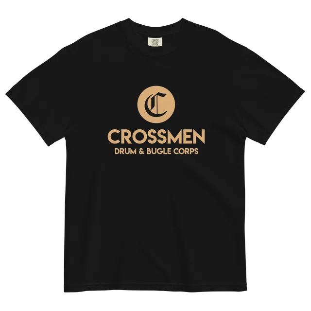 Gold Circle-C Unisex garment-dyed heavyweight t-shirt