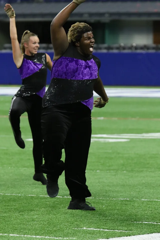 Black/Purple Paisley Guard Uniform