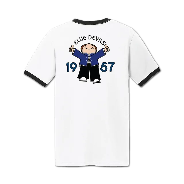 Blue Devils Retro Ringer T-Shirt