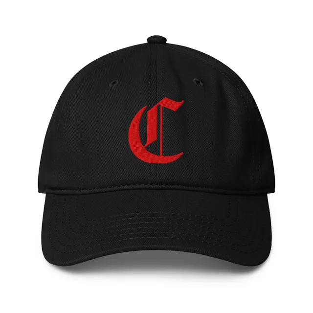 Crossmen Red C Low-profile baseball cap (Black or White)