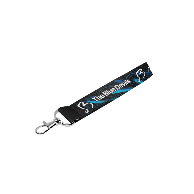Blue Devils Keychain Lanyard
