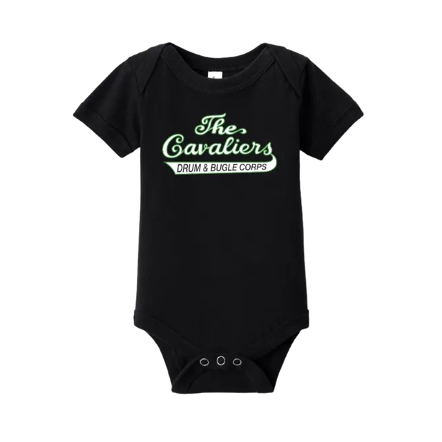 Cavaliers Jacket Back Baby Short Sleeve One Piece