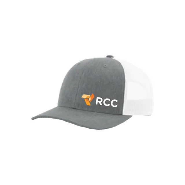 RCC Heather Grey/White Cap