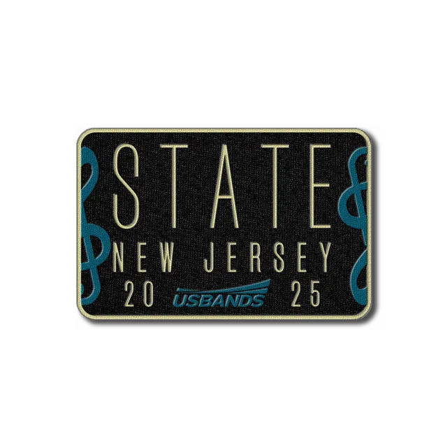 2025 USBands New Jersey State Championships Patch