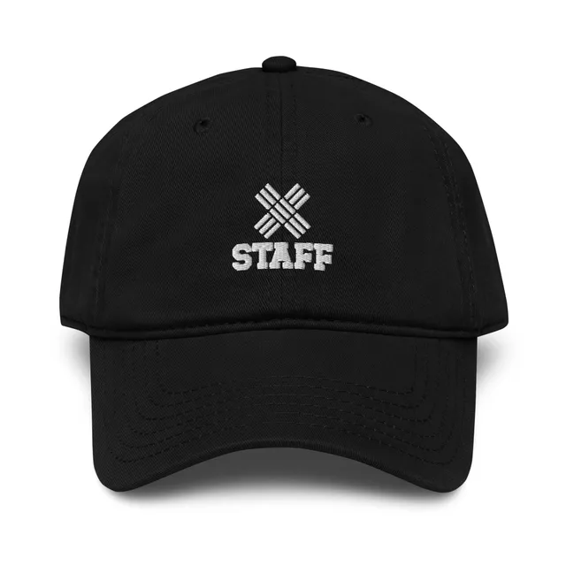 Staff X Garment washed baseball cap