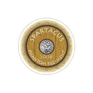 Spartacus Shield Sticker