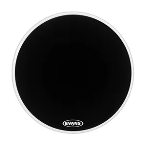 24" Evans MX1 Marching Bass Drum Head - Black