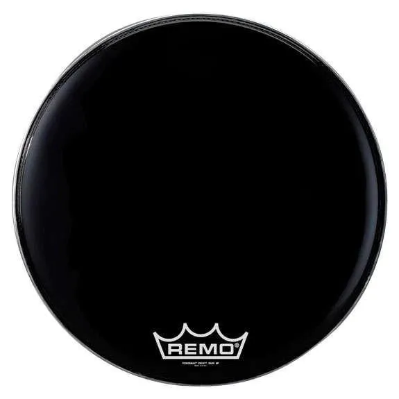 Remo 16" Powermax Ebony Marching Bass Drum Head