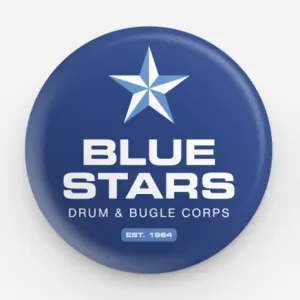 Blue Stars Logo Button