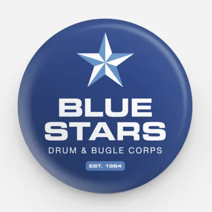 Blue Stars Logo Button