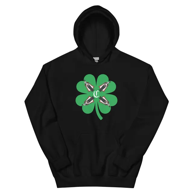 Clover X-Bones Hoodie (Black, Grey, or White)